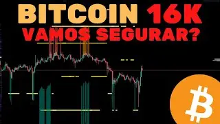 BITCOIN LUTA PARA SEGURAR 16K! FINAL DE ANO COM DUMP?