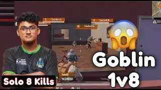 Soul Goblin 1v8 In Miramar 🤯 Evryone Skhoked 😱