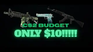 $10 budget CS2 inventory challenge + GIVEAWAY