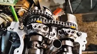 Toyota land cruiser v6 1gr engine timing marks.