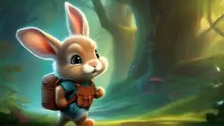 The Brave Little Rabbit: An Adventure in the Forest | Bedtime Story for Kids in English | Storytime
