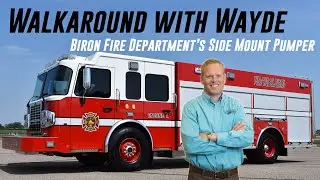 Biron Volunteer Fire Department's Side Mount Pumper by CustomFIRE
