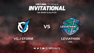VG.J Storm против Leviathan, Первая карта, NA квалификация SL i-League Invitational S3
