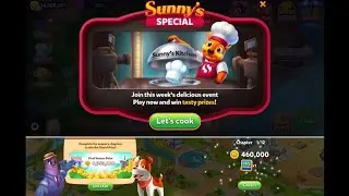New season, Chapter 1 Completed and Sunny's Kitchen Levels 43386 to 43391