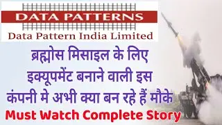 Data pattern share latest news#best smallcap defence stock for longterm investment#best stock to buy
