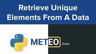 Retrieving Unique/Un-duplicated Elements from a Data #shorts