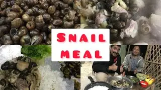 Naga homely meal - Snail,Yongchak- Stinkybeans and more