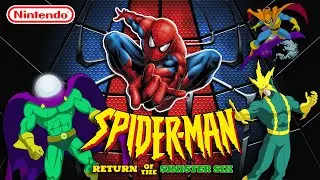 Хит-парад Dendy ! Spider-Man: Return of the Sinister Six (NES) Прохождение