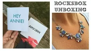 MY FIRST ROCKSBOX JEWELRY SUBSCRIPTION!