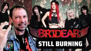 BRIDEAR Still Burning REACTION - All Japanse Female Metal Band - NEW Album Born Again GREAT VIDEO🤘