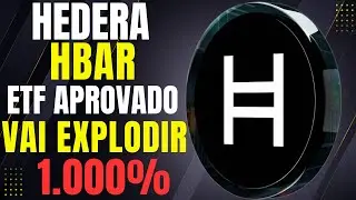 HEDERA (HBAR) - UM DOS MAIORES PROJETOS CRIPTO COM ETF APROVADO E PODE SUBUR MAIS DE 1.000% (10X)