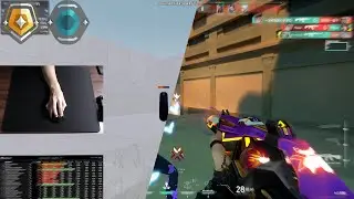 day 25 of 10 mins of kovaaks + val gold/plat ranked - viscose benchmarks day 5