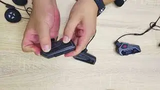 GEARELEC GX10 third-party connection operation video（GX10+GX10+G-MAX）helmet headset