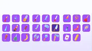 Hit Master 3D Knife Assassin All Weapons Unlockd All Levels 205 Android & iOS Gameplay Walkthrough p