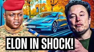 Tesla In PANIC! Captain Ibrahim Traor&eacute; Launched Burkina Faso&rsquo;s First Electric Car!