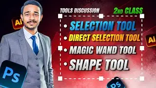 Adobe Illustrator Basic Tools Explained | 3 Important Tools