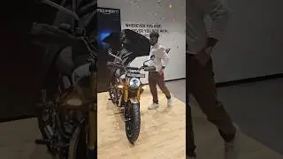 Scrambler 400 X Delivery  🔥 Bro's Bike Delivery #triumph #scrambler400x #bikedelivery #viral #reels