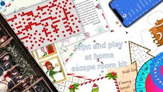 DIY ESCAPE ROOM FOR CHRISTMAS - SANTERIOUS
