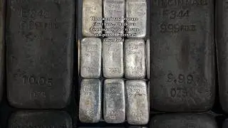 These aren&rsquo;t your average silver bars&hellip; Insanely rare vintage hand-poured Cincinnati bars! 👀