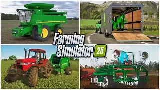 Farm Sim News - STS Combine, Enclosed Trailer, Magnum 8900, & Anhydrous! | Farming Simulator 25