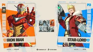 Iron Man vs Star Lord - Marvel Tōkon: Fighting Souls Closed Beta
