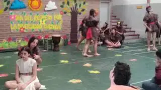Acto en conmemoración a la Diversidad Cultural. Nivel Secundario. 1era. Parte