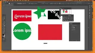 Subtract type / text from shapes / paths (Adobe Illustrator tutorial)