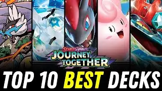 Top 10 Post Rotation Decks Pokemon TCG Journey Together | Atlanta April 2025