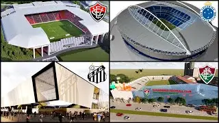 PROJETOS de ARENAS BRASILEIRAS que NUNCA SAÍRAM do PAPEL! - PARTE 2