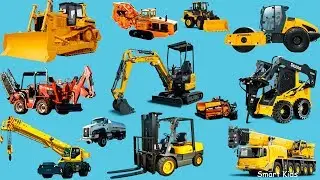Learn Construction Vehicle Names in English 🚧 | Can You Say Them All? 🔊