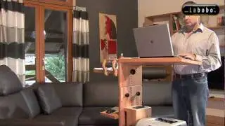 Der erste mobile, individuell ergonomisch gestaltbare Laptoptisch !