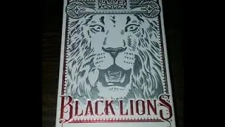 Black Lions Red Edition Deck Review