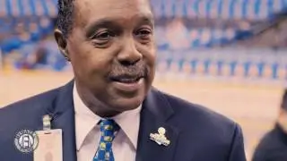 Meet the assist man on Steph Curry's tunnel shot