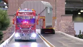 BIG Rc Truck Action! Scania! MAN! MB Arocs! Modell Hobby Spiel 2017!