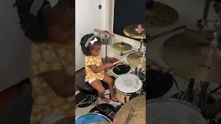 Kid drummer Shia is Dua Lipa&rsquo;s new drummer! 🥁 #shorts | Wilson World
