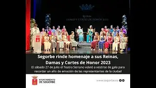 Gala homenaje a las Reinas, Damas y Cortes de Honor 2023 (27/07/2024)