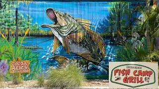 Cocoa Beach Fish Camp Grill is Amazing! #food #restaurant #beach