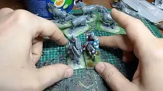 Проект конверсии Бретонской кавалерии SAGA  Age of Vikings Norman Army Project part 3