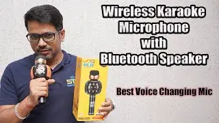 Wireless Karaoke Microphone with Bluetooth Speaker Unboxing & Review🔥🔥 | Best Voice Changing Mic