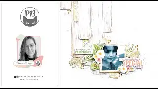 Layout by Petra de Vroege / Woodland Cuties / P13 Paper Products