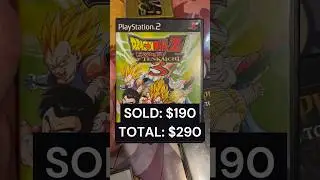 We sold a $190 video game on eBay! #retro #ebay #gaming #videogames #dragonball #playstation