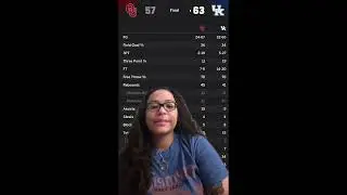 Ugly Game! Oklahoma Vs Kentucky Women’s College Basketball