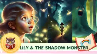 LILY AND THE SHADOW MONSTER / story to overcome fear and be brave #stories #bedtimestories #moral
