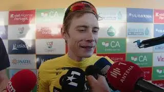 Jonas Vingegaard - Interview at the finish - Stage 5 - Volta ao Algarve em Bicicleta 2025