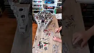 LEGO Star Wars 75192 UCS Millennium Falcon Speed Build #shorts #lego #starwars #speedbuild