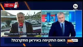 זאב אלקין תאור מצב ישראל במזרח התיכון.
