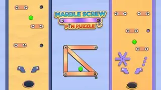 Marble Screw Pin Puzzle Gameplay Android Mobile