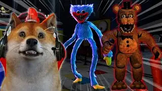 HUGGY DAN FREDDY TERNYATA BERTEMAN??? - Huggy Escape Playtime