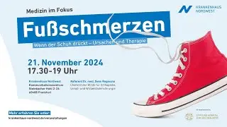Medizin im Fokus: Fußschmerzen