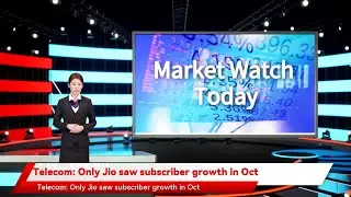 Telecom: Only Jio saw subscriber growth in Oct